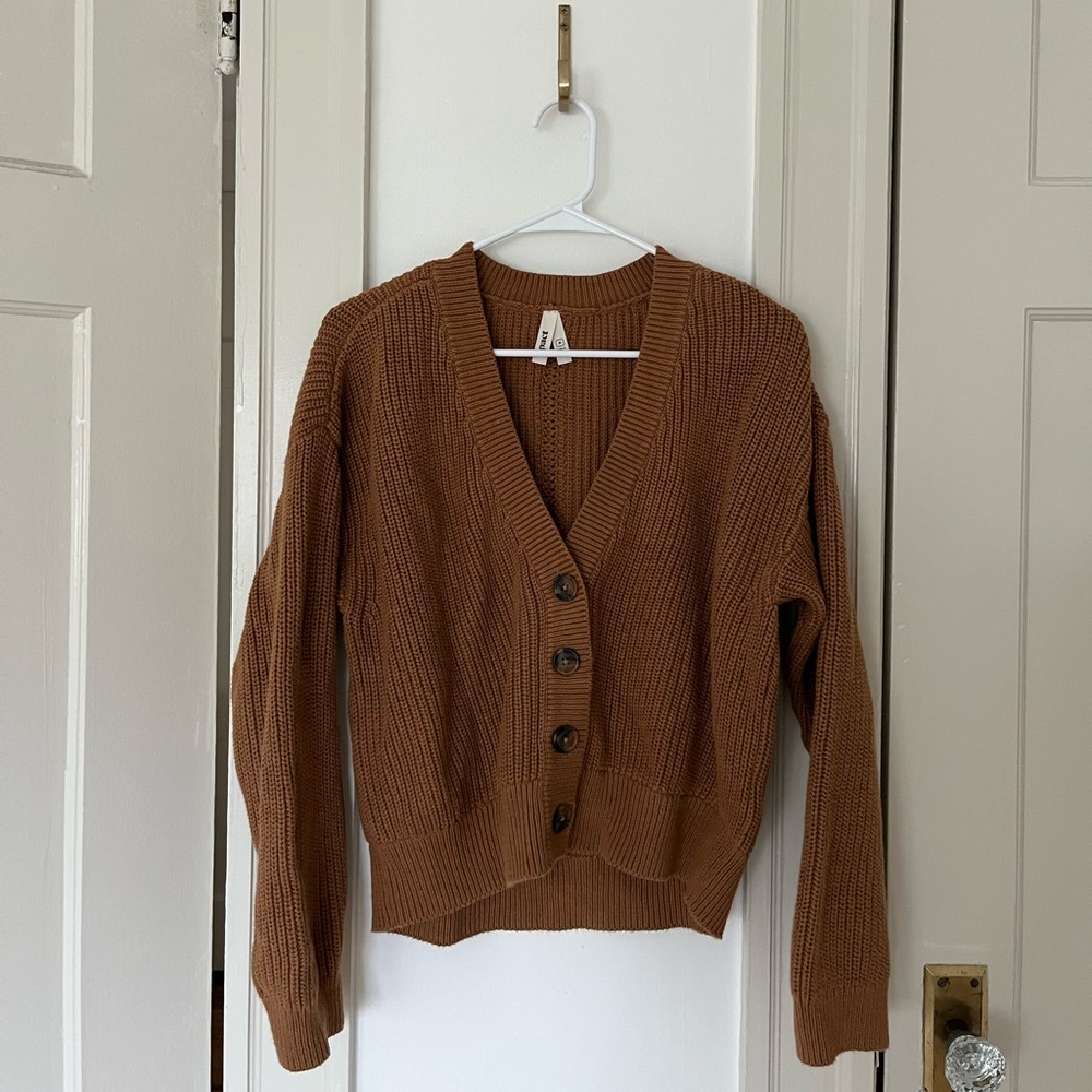 NWOT pact organic cotton knit cardigan